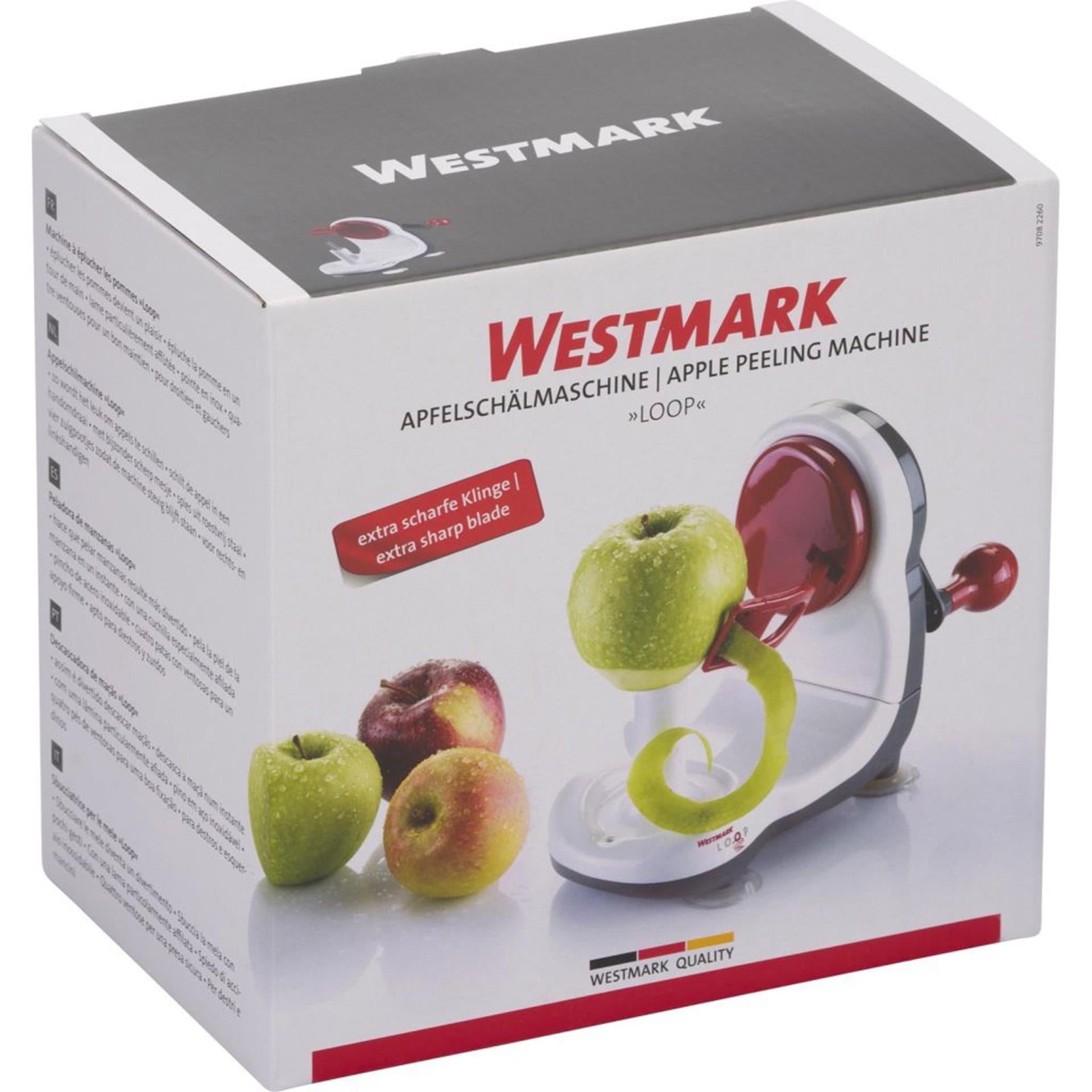 Westmark appelschilmachine 24x11x17cm