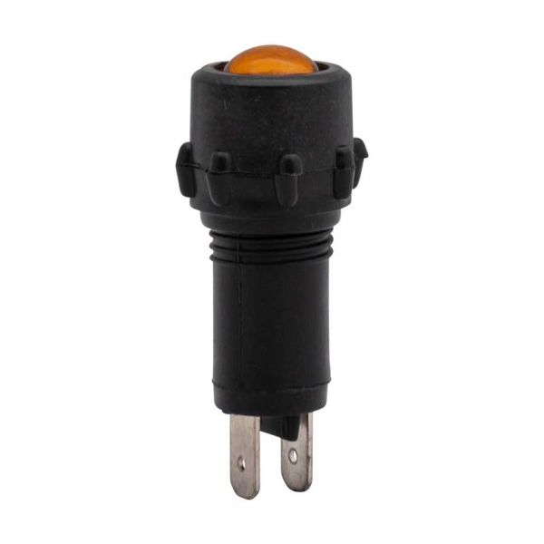 Controlelampje led oranje.