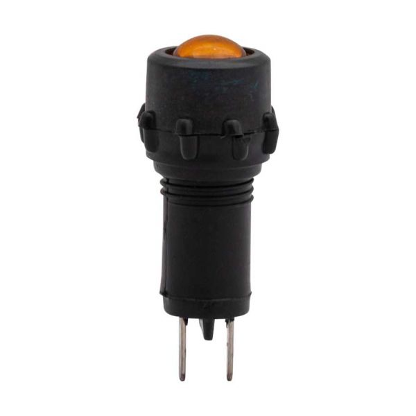 Controlelampje led oranje.