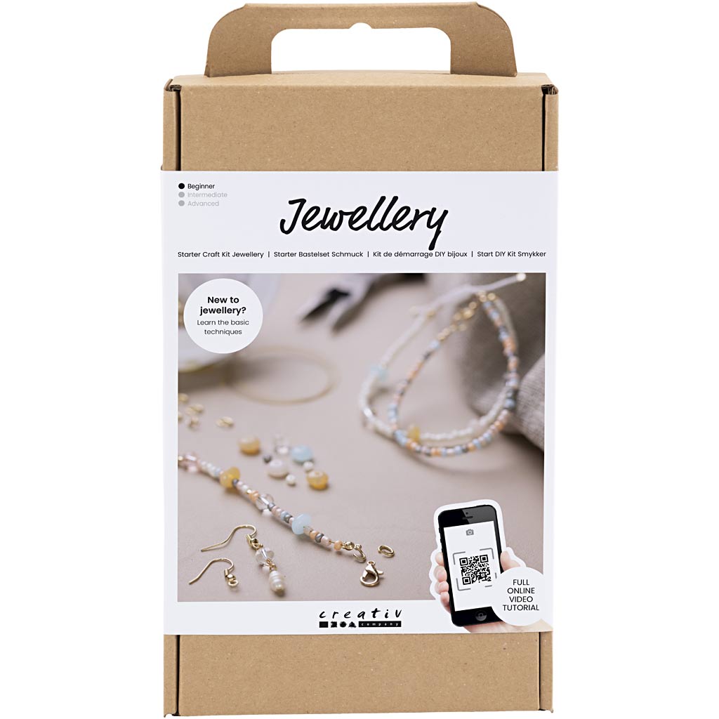 Creatief bedrijf starter hobbyset sieraden maken