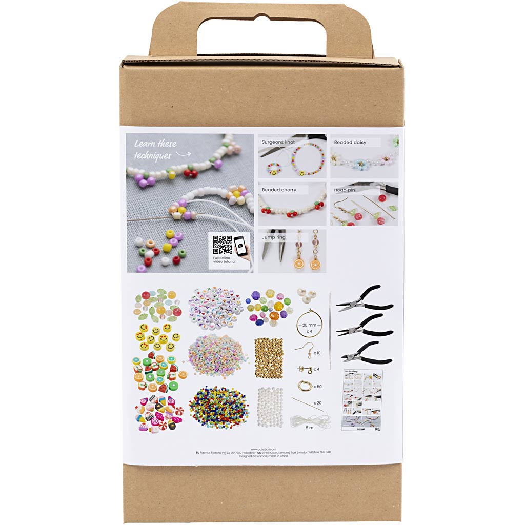 Creatief bedrijf starter hobbyset sieraden maken met kralen