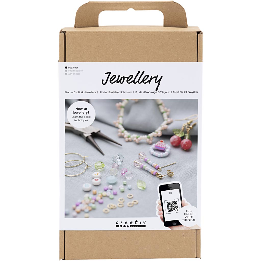 Creatief bedrijf starter hobbyset sieraden maken met kralen