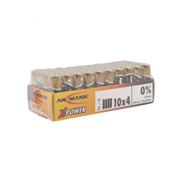 Alkaline batterij aa lr6 40st.