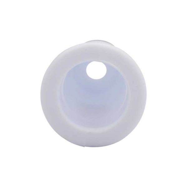 Poignée ronde, BLANCHE (jeu de 2)