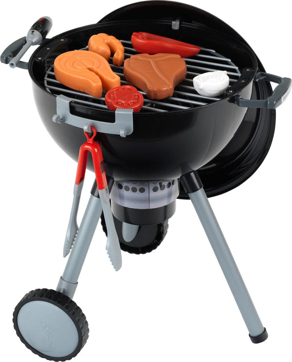 Klein toys weber speelgoed bbq - 40x32x53 cm - incl. accessoires, licht- en geluidseffecten - multicolor
