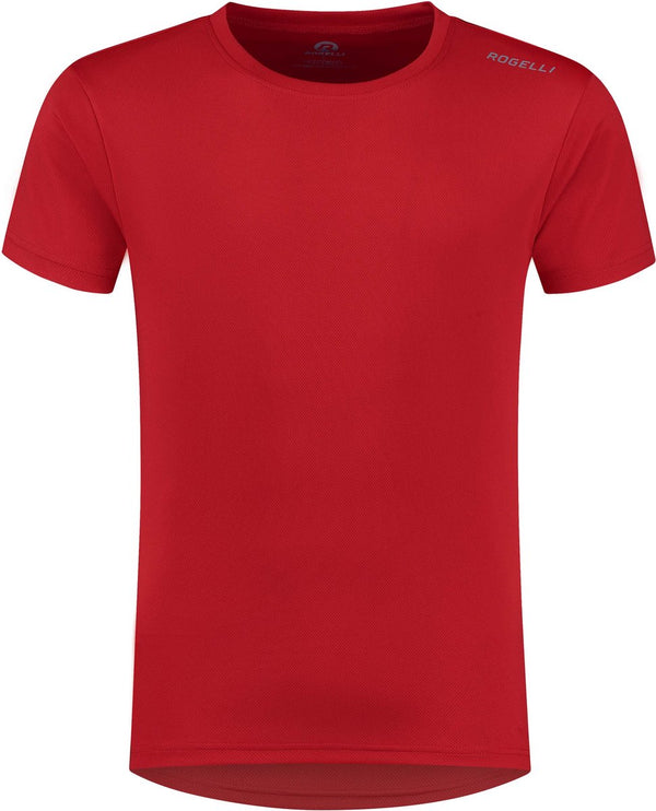 Rogelli promo hardloopshirt heren - korte mouwen - rood - l