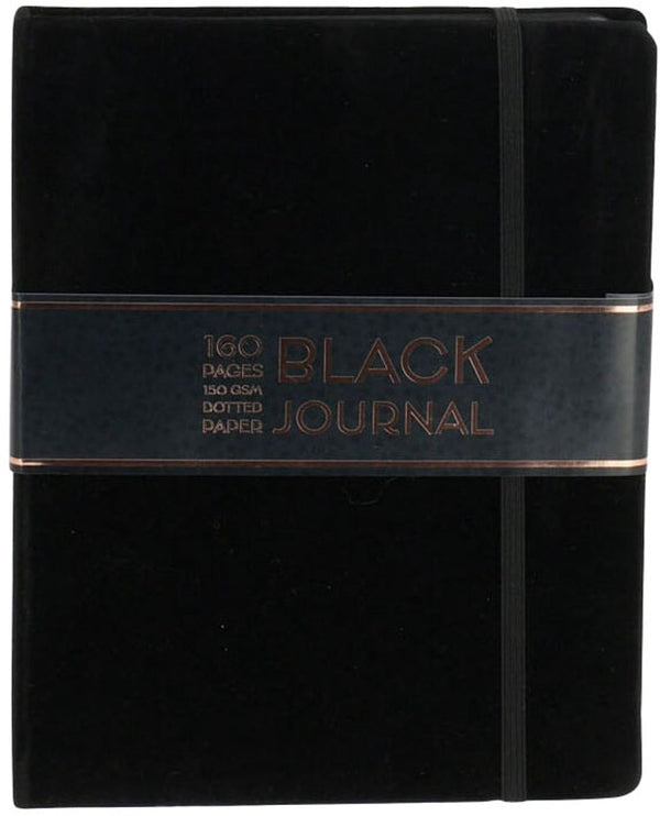 Koopman bulletjournal zwart notitieboek 17x22cm creatief speelgoed.