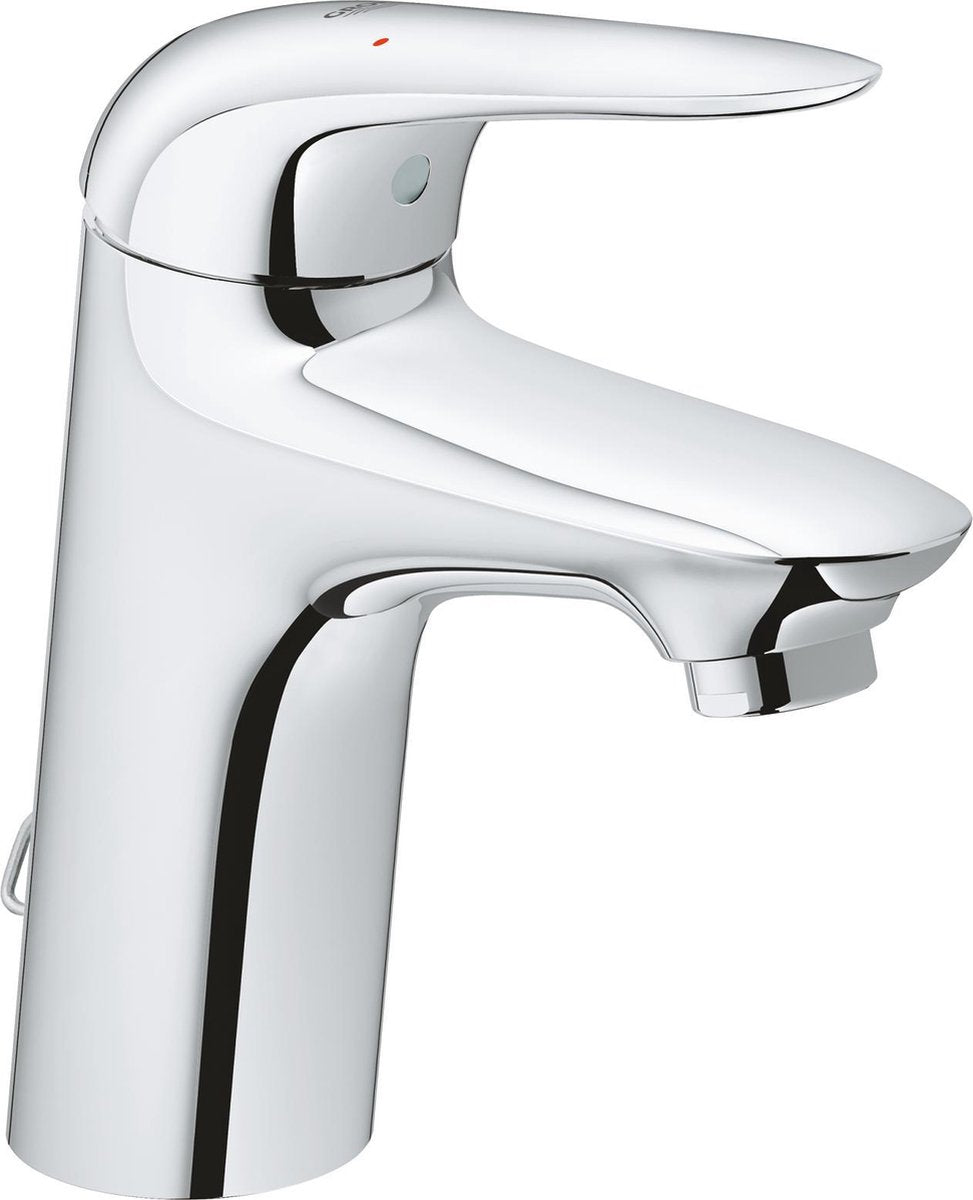 Grohe eurostyle wastafelkraan - met ketting - medium - chroom