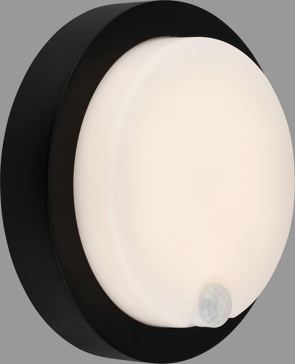 Briloner pula - wandlamp oplaadbaar - buitenverlichting - buitenlamp met bewegingsmelder- met akku - usb-c - 4w - zwart