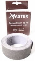 Master toile émeri Cycle grain 80 - moyen - rouleau de 5 mètres
