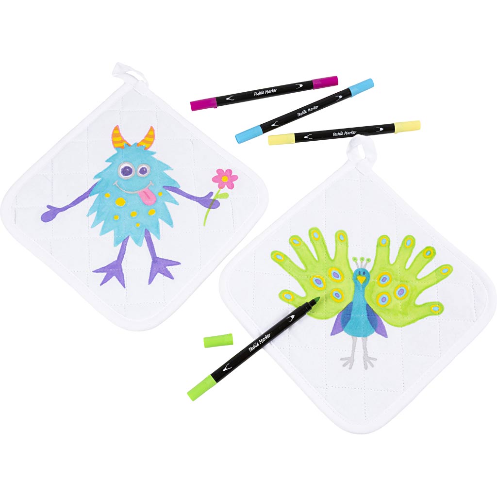 Easykit https: www.cchobby.nl groepsset-pannenlappen-met-stiften-zwart-wit-1-set