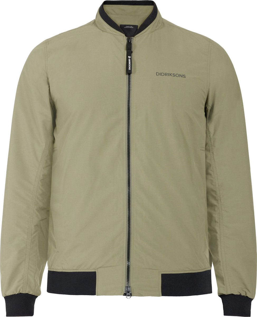Didriksons arran usx jkt heren outdoorjas - dusty olive - maat m
