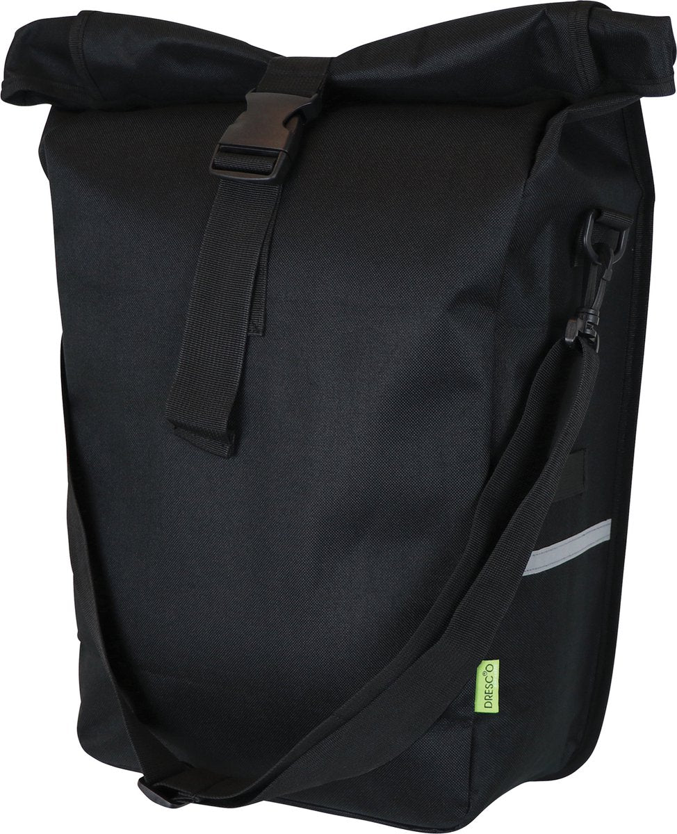 Dresco vrijetijdspakaftas 18 liter nylon zwart