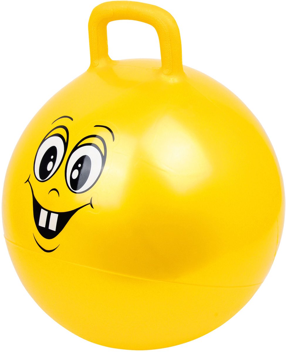 Small foot - smiley space hopper yellow