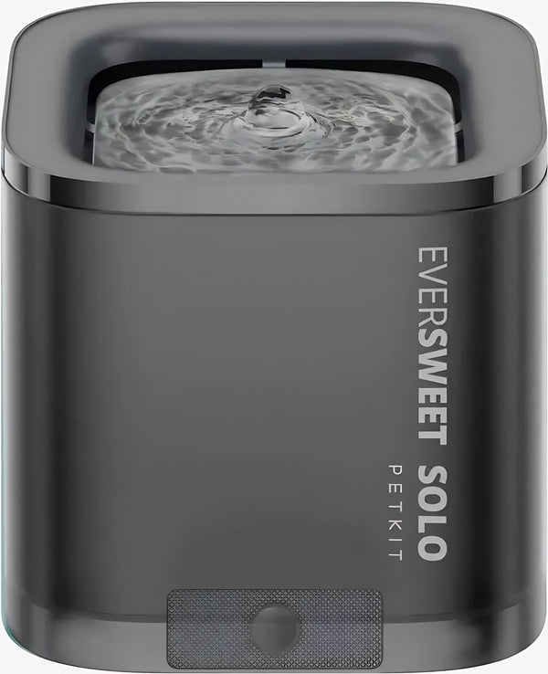 Petkit - eversweet solo se fontein - grijs - 1.8l - ultrastil - automatische drinkfontein voor kat en hond