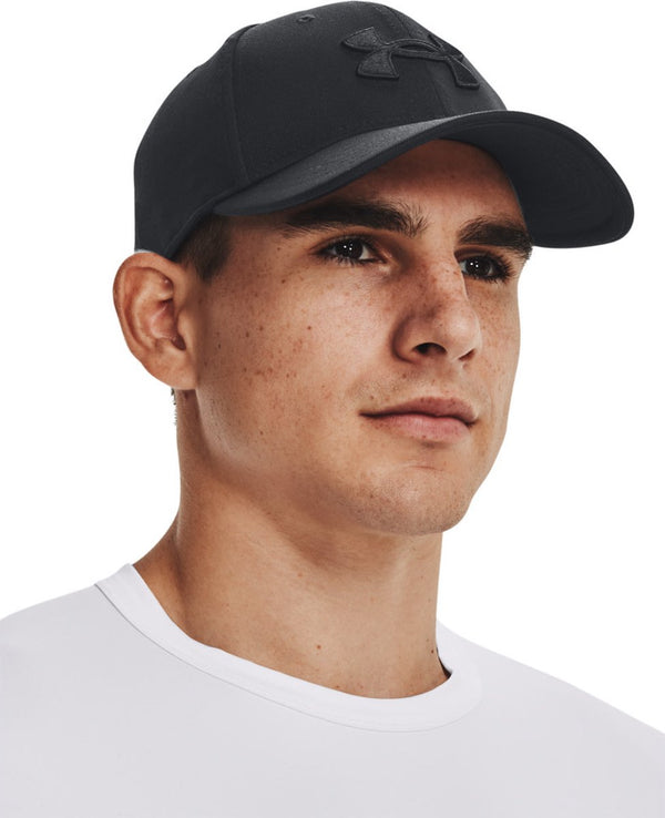 Under armour m blitzing low str-blk heren pet - zwart l xl