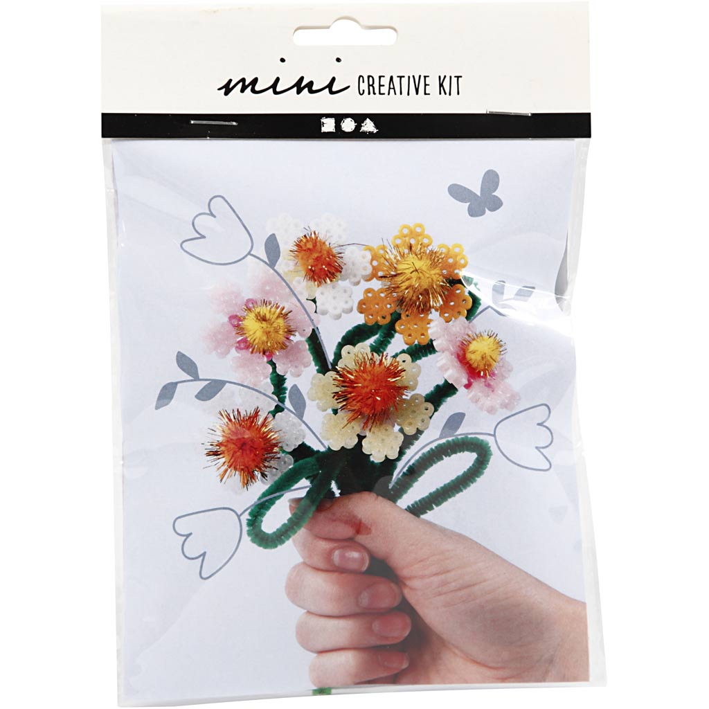 Creatief bedrijf mini creatieve kit bloemen maken