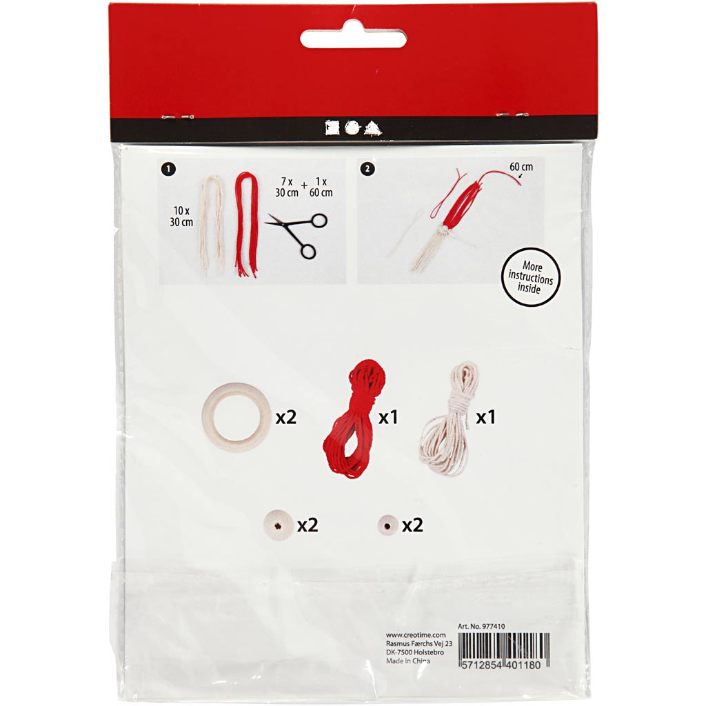 Mini Creatieve Kit Hanger Kerstkabouter
