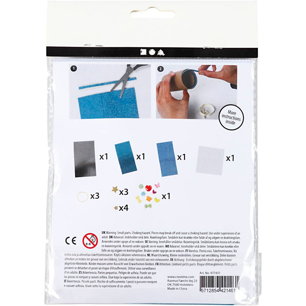 Creativ company mini creatieve kit toiletrol caleidoscoop