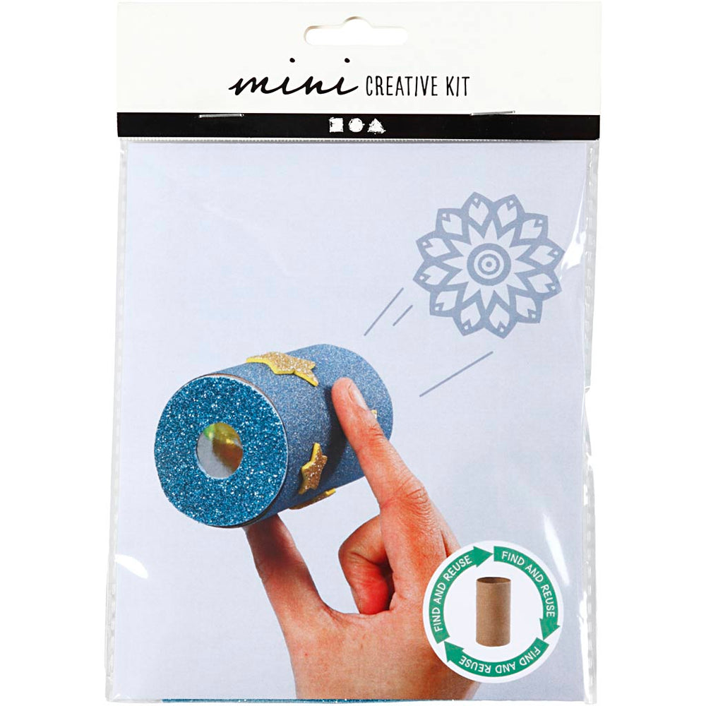 Creativ company mini creatieve kit toiletrol caleidoscoop