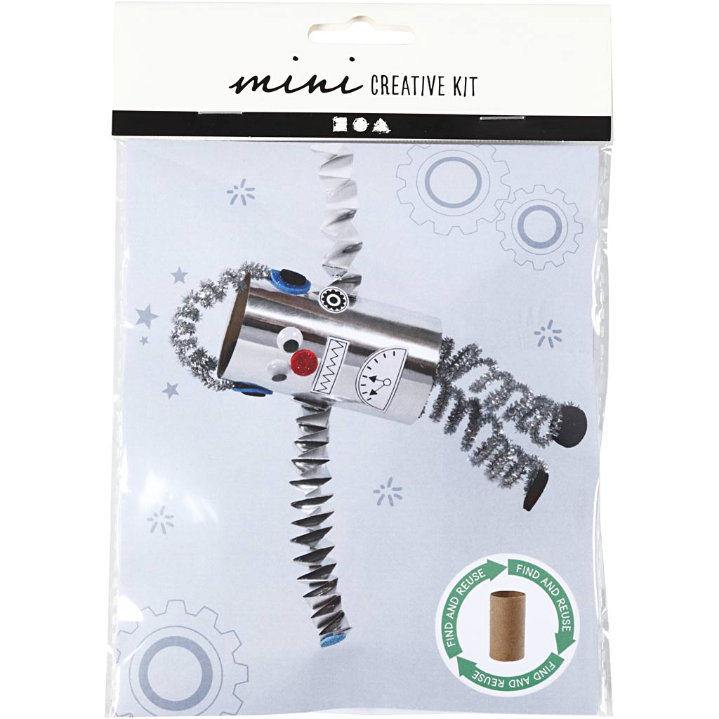 Creativ company mini creatieve kit toiletrobot