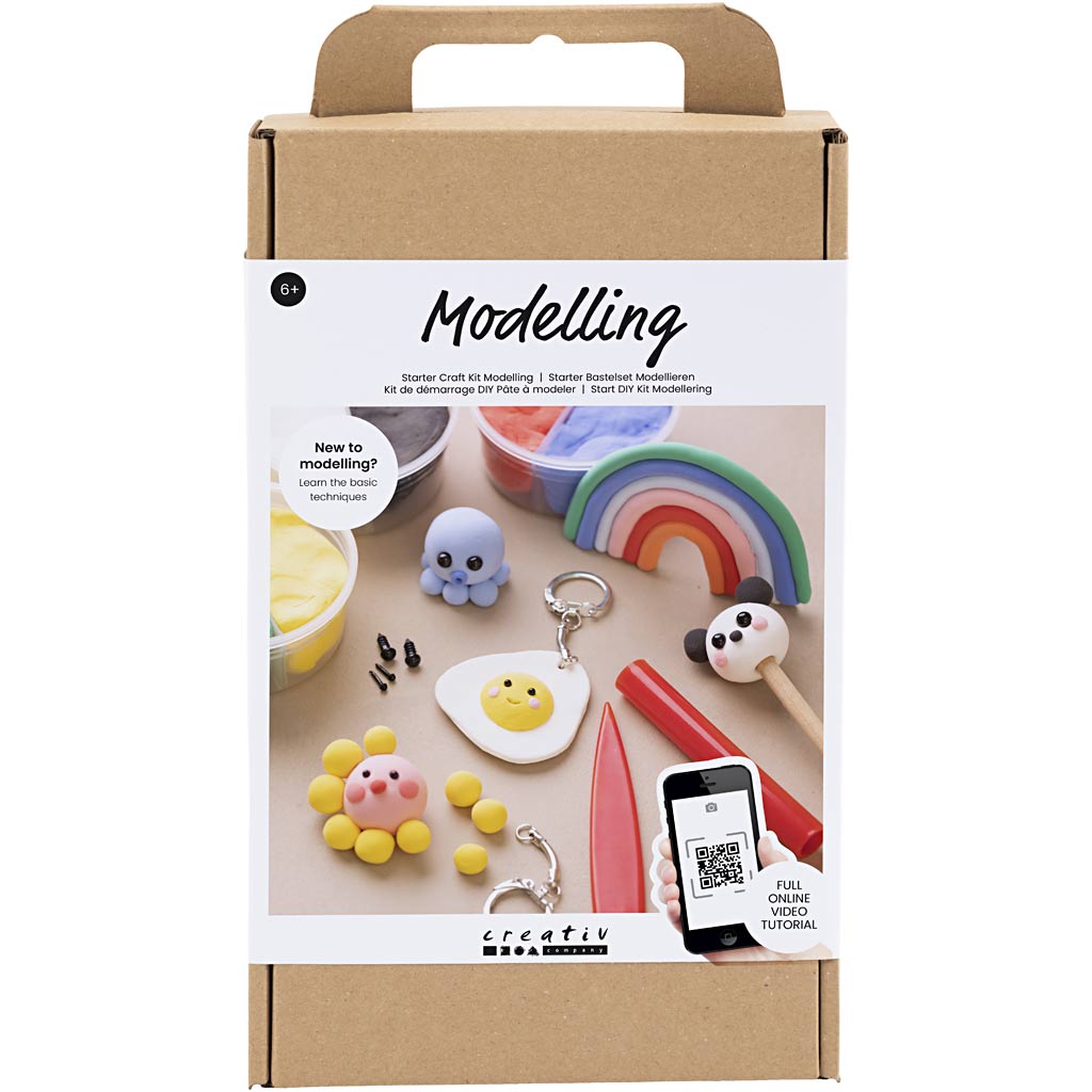 Creatief bedrijf starter hobbyset boetseren