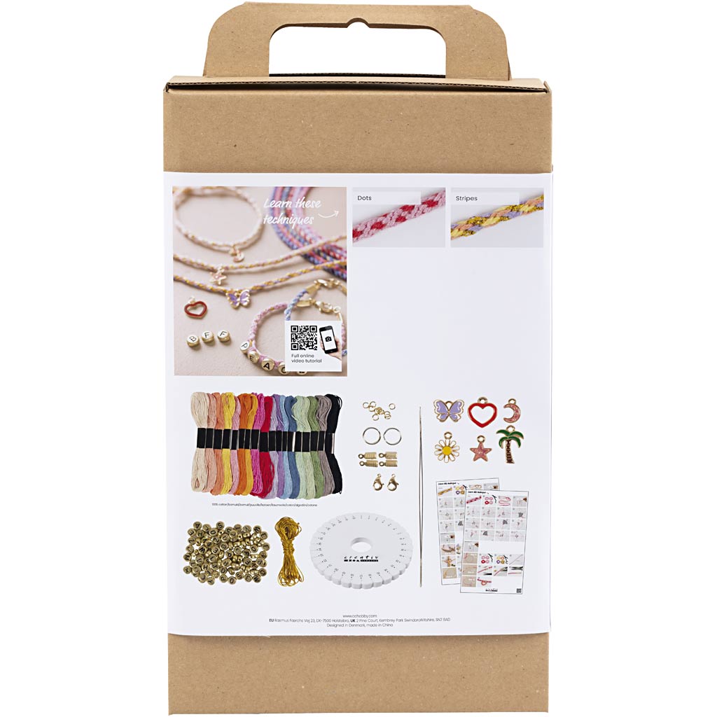Creatief bedrijf starter hobbyset kumihimo