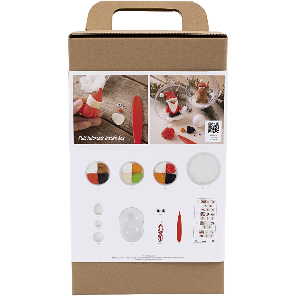 Creativ company hobbyset kerstballen - boetseren