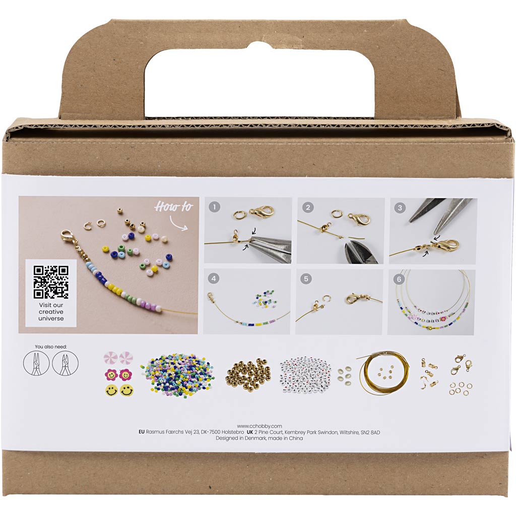 Mini Creatieve Doos Sieraden Kettingen Maken
