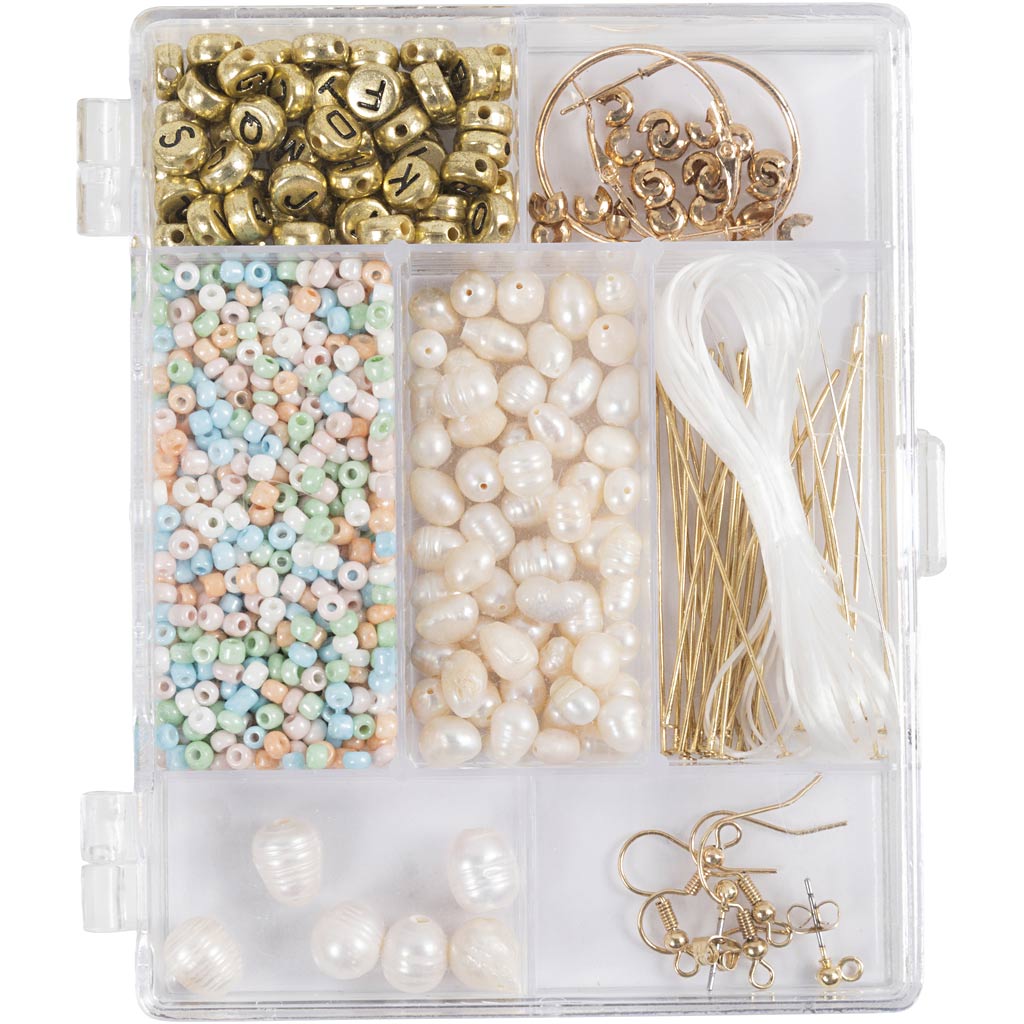 Creatief bedrijf creatieve box sieraden zoetwaterparels