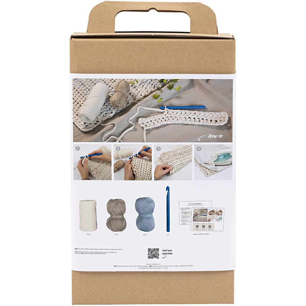Creative company hobbyset haken placemat