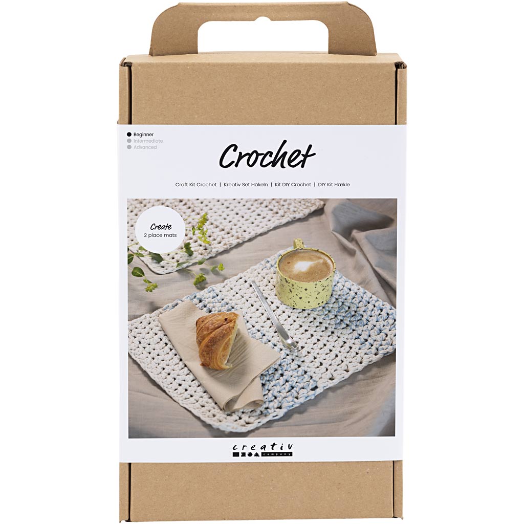 Creative company hobbyset haken placemat