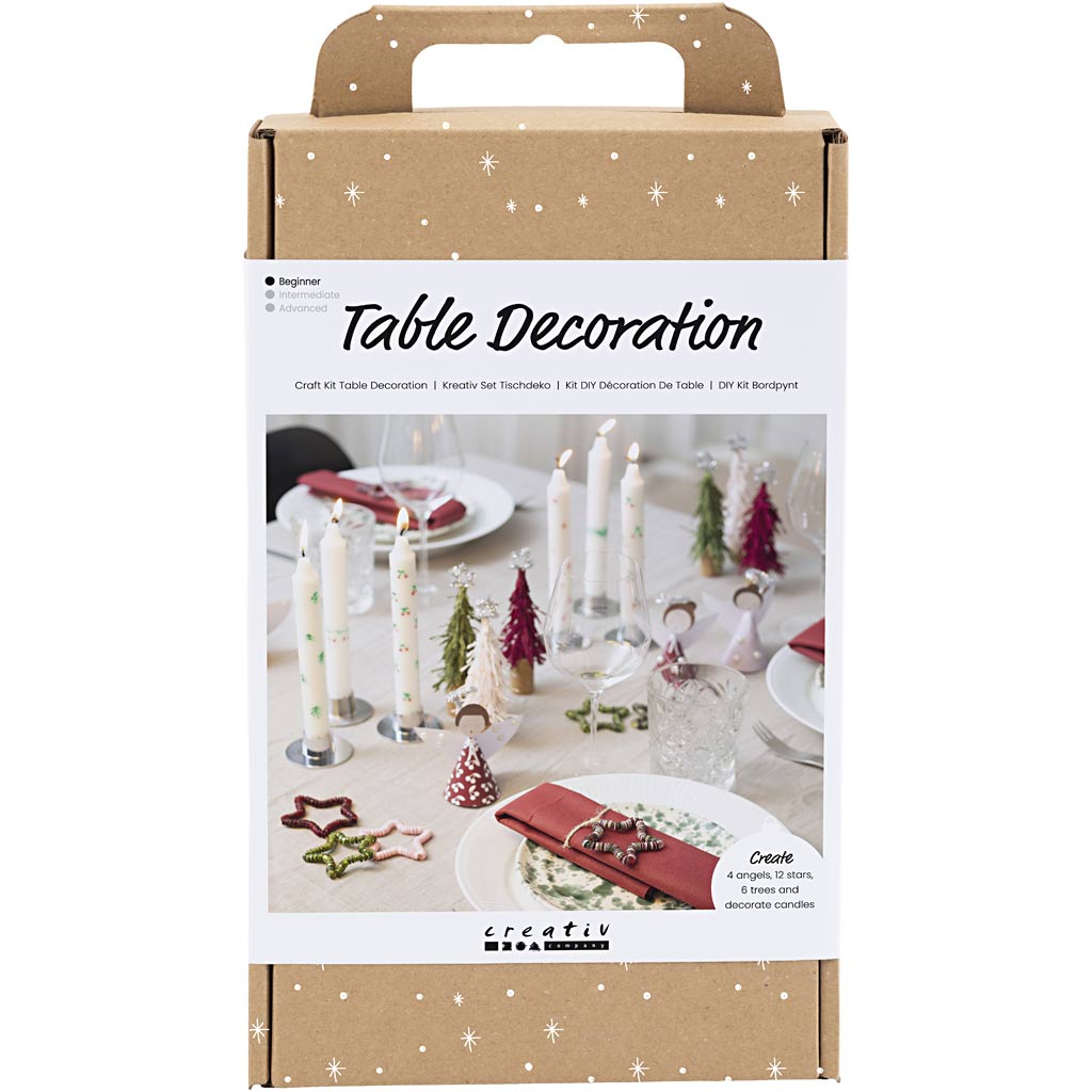 Creativ company https: www.cchobby.nl hobbyset-tafeldecoratie-engelen-kerstbomen-sterren-diverse-kleuren-1-doos