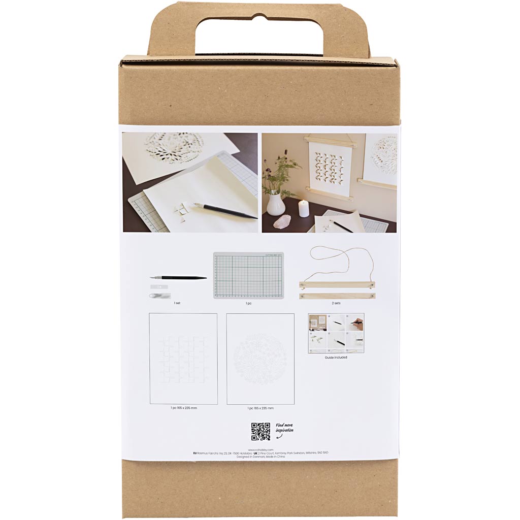 Creativ company https: www.cchobby.nl hobbyset-papierkunst-papieren-hangers-off-white-1-doos