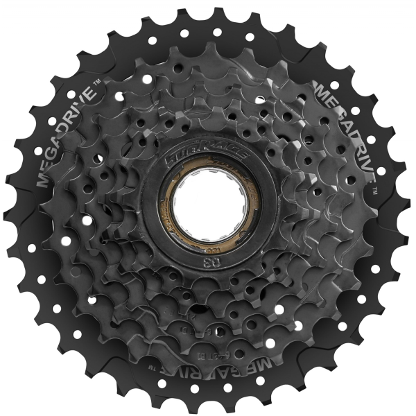 Sunrace vrijloop 7 versnellingen mfm300 14-34t - zwart