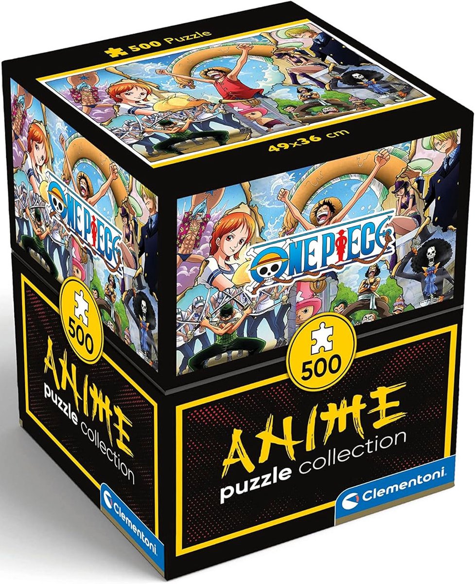 Clementoni legpuzzelkubus anime, 500st.