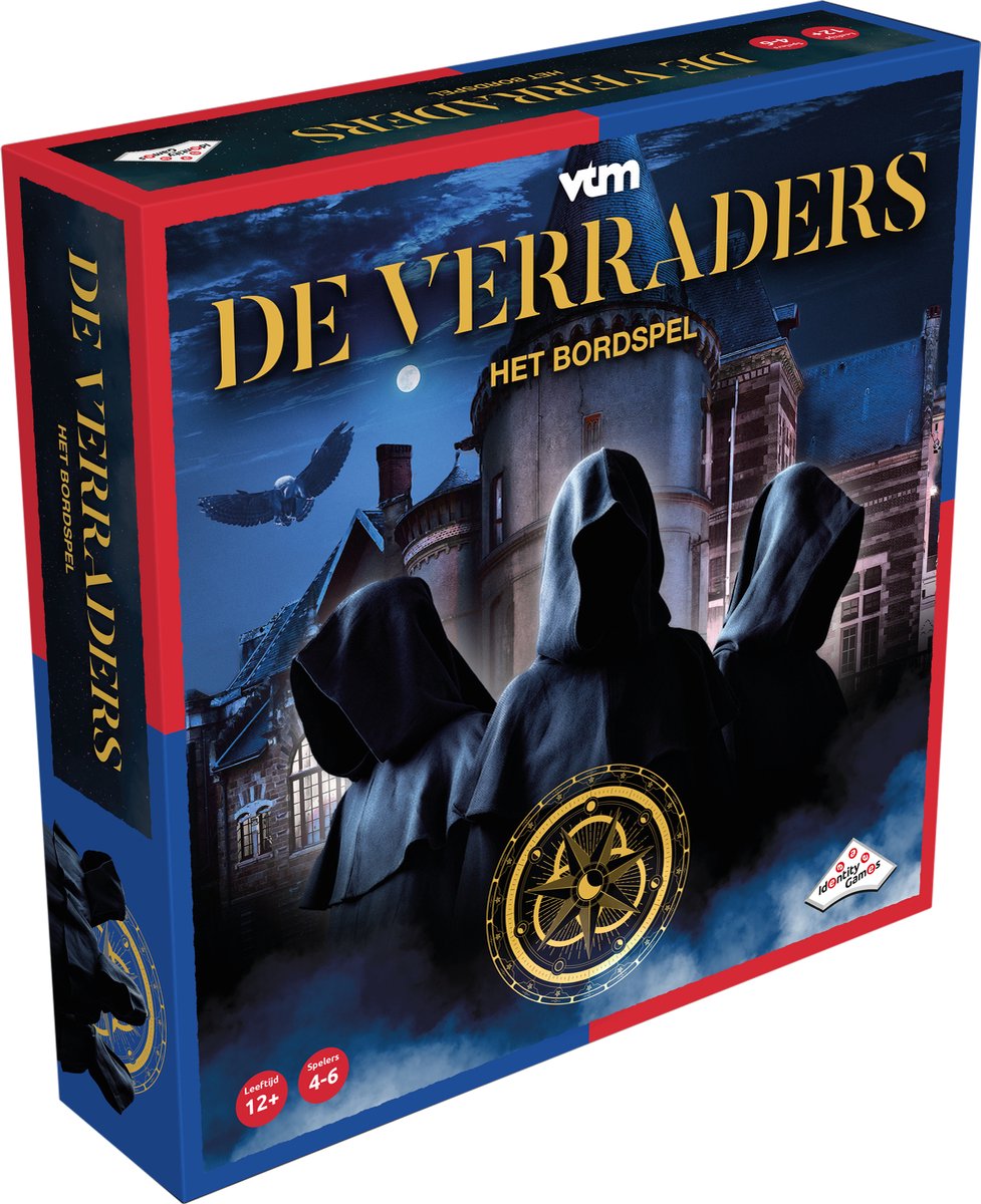 Identity games de verraders het bordspel (vlaams) - gebaseerd op het tv-programma - speel als verrader of bondgenoot