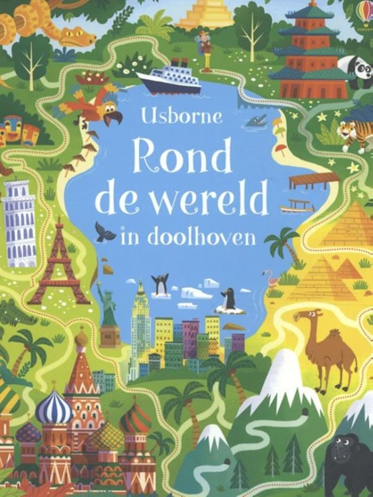 Rond de wereld in doolhoven. 5+