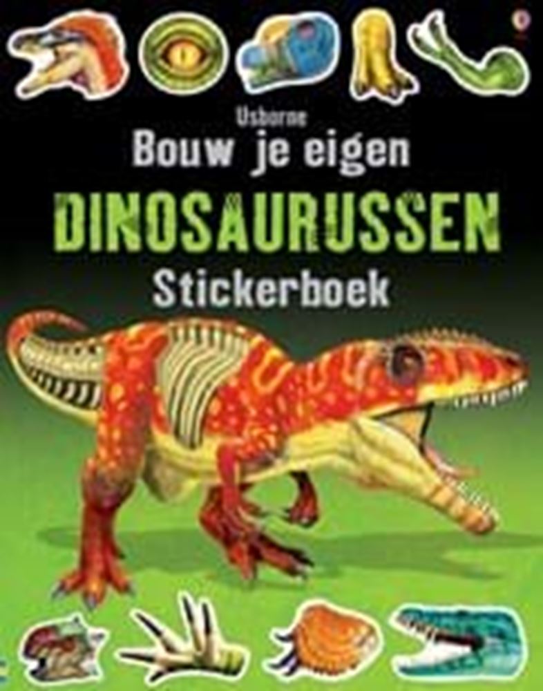 Wpg uitgevers stickerboek: bouw je eigen dinosaurussen