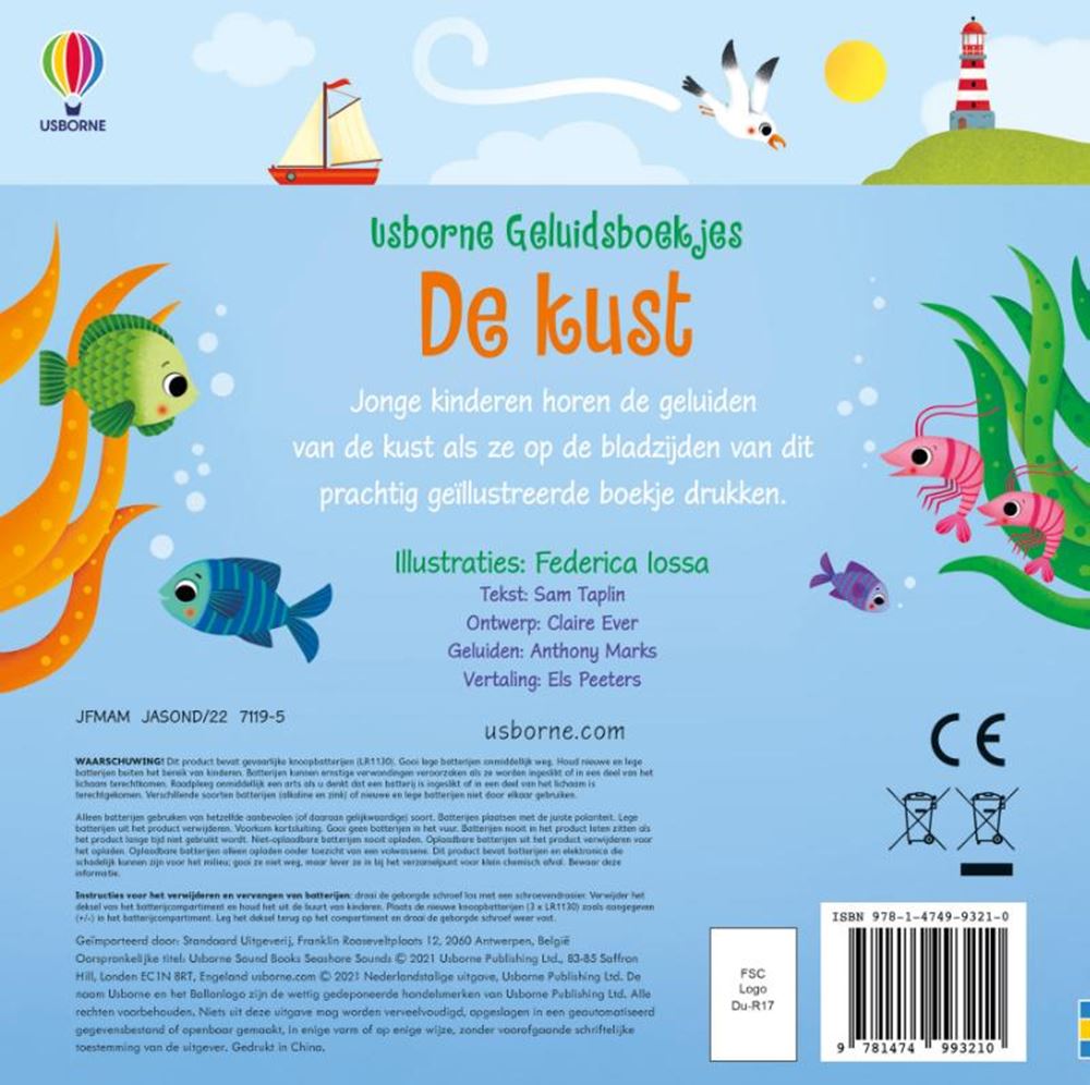 Geluidenboek de kust. 1+