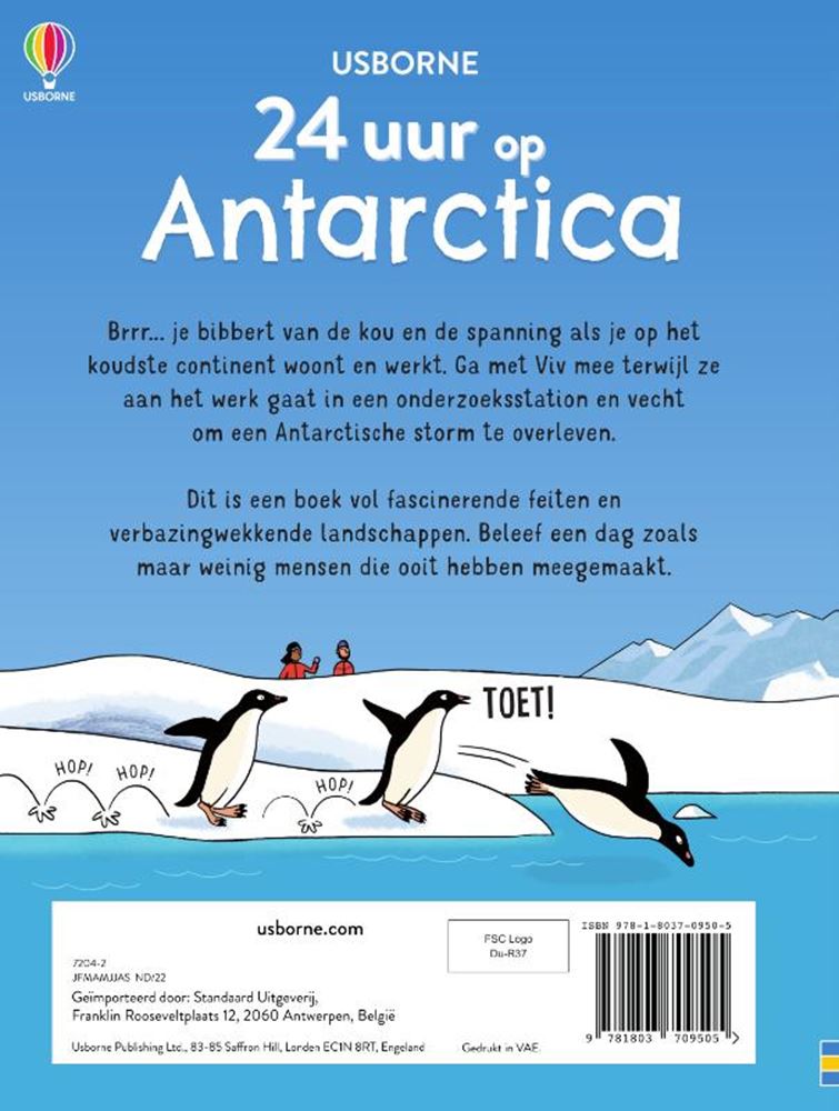 24 uur op antartica. pb. 7+