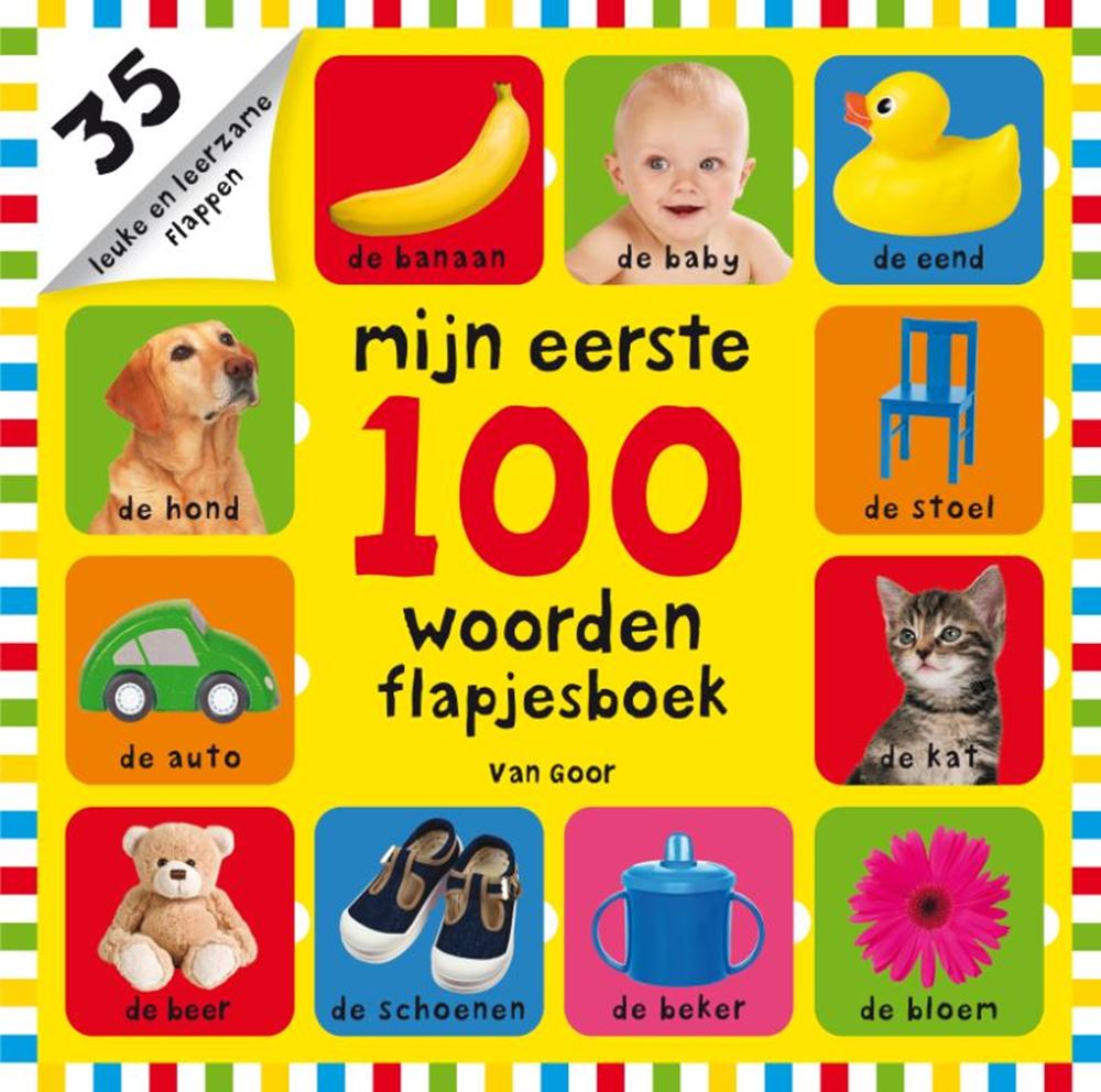Centraal boekhuis mijn eerste 100 woorden flapjesboek
