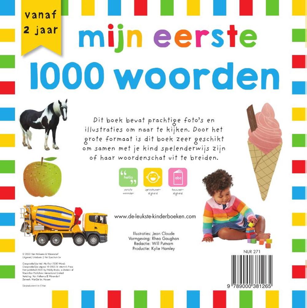 Mijn eerste 1000 woorden. 2+