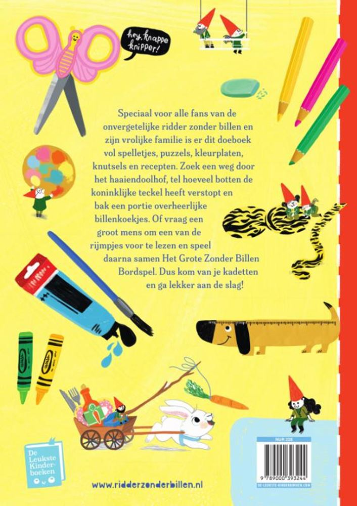 Doeboek de ridder zonder billen.4+