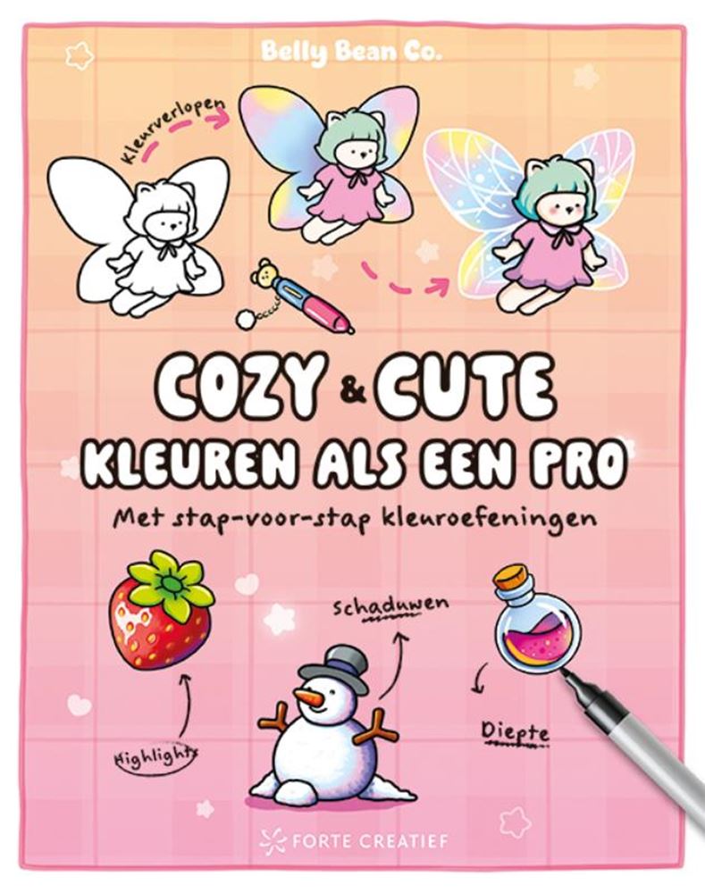 Cozy cute kleuren als een pro -