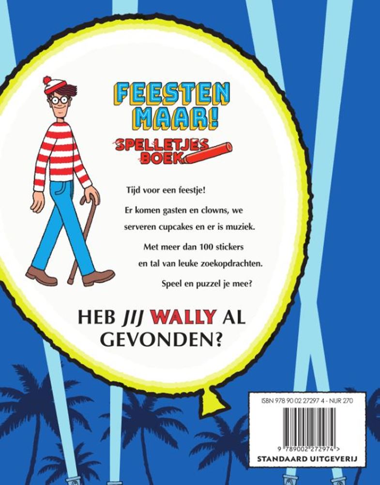 Waar is wally.feesten maar! 5+