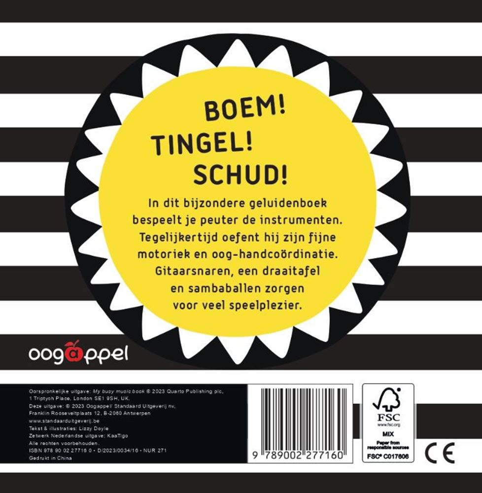 Geluidenboek: ik maak muziek! 1+