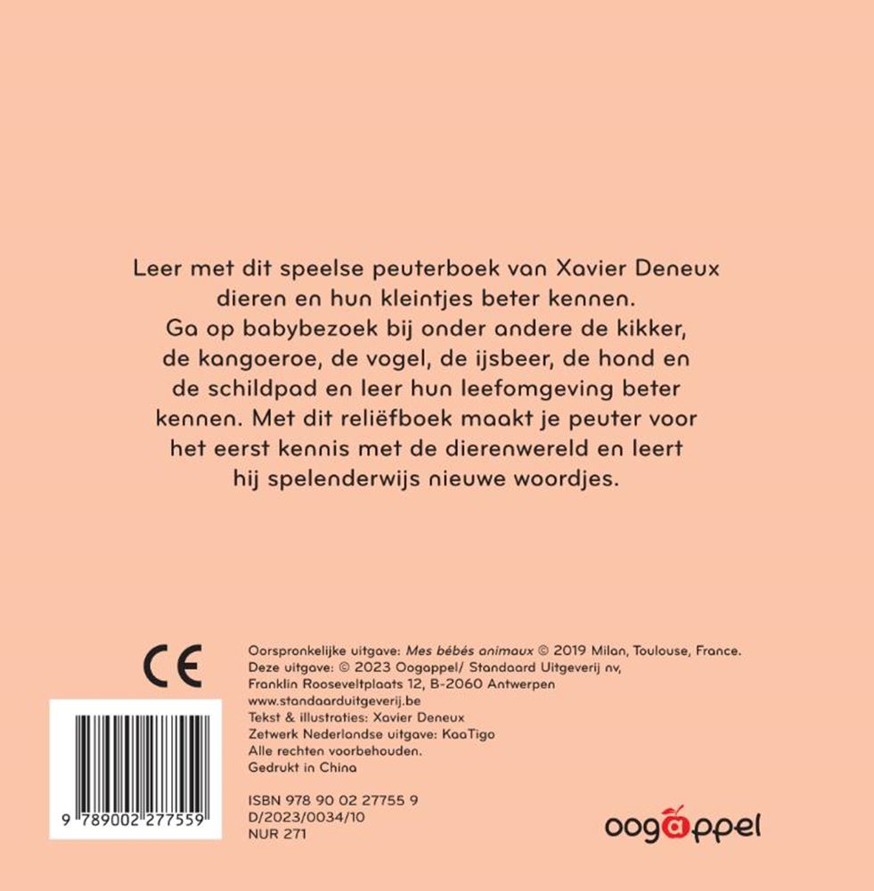 Babydieren (karton). 1+