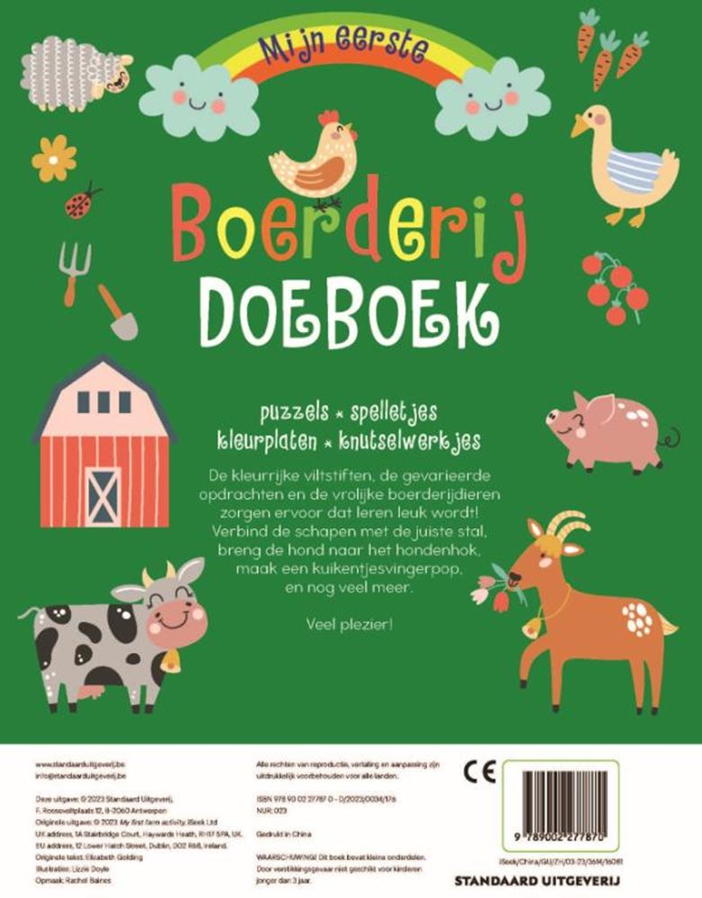 Wins holland mijn eerste boerderij doeboek 4+