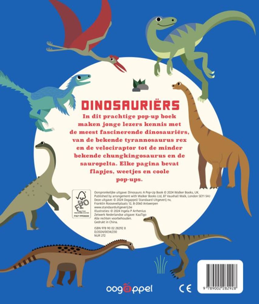 Dinosauriërs een pop-upboek 3+